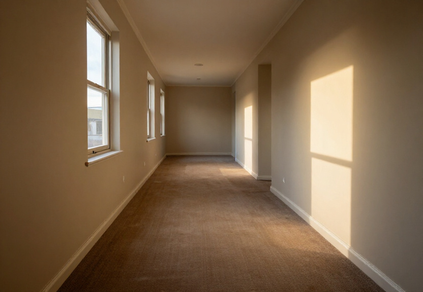 Restored Horsley Park living room after flood damage repair