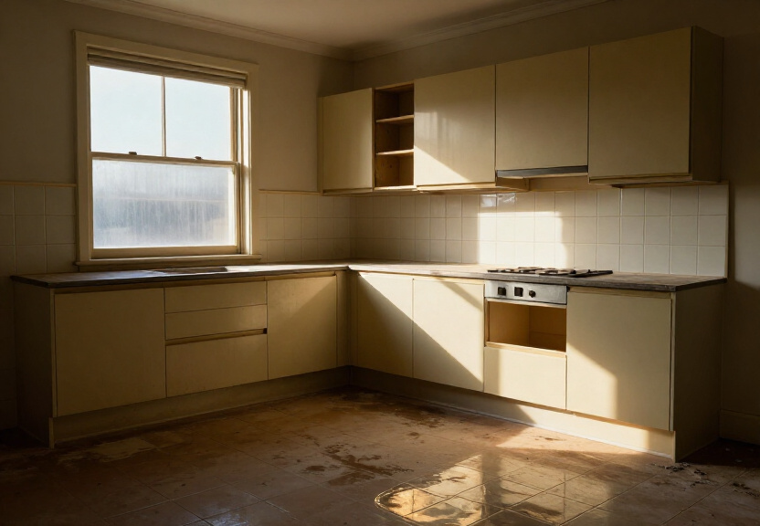 Restored office space in Horsley Park after flood cleanup